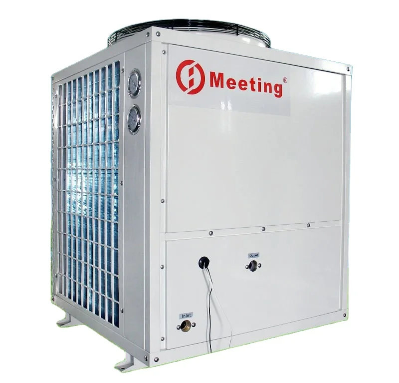 Meeting 12kw air source three-effect machine (EVI)  hot water 220V for heating and cooling