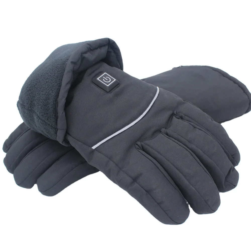 motorcycle heat resistant thin Graphene heated work gloves rechargeable snowboard