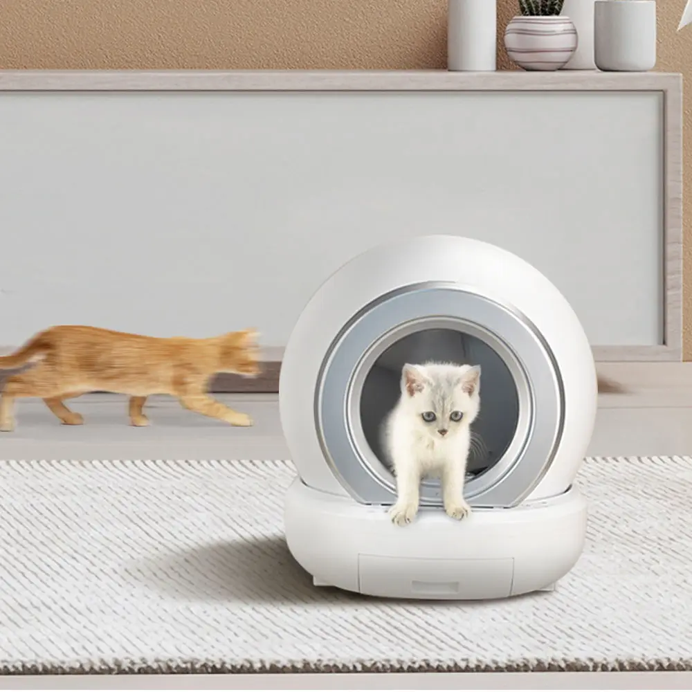 Automatic Cat Toilet With App Remote Control Self-cleaning Intelligent Health Monitor smart litter box for cats
