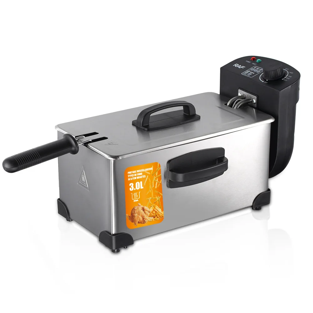 High Quality Household 3L Electric Fryer Commercial Fritters French Fries Machine Constant Temperature Deep Fryer