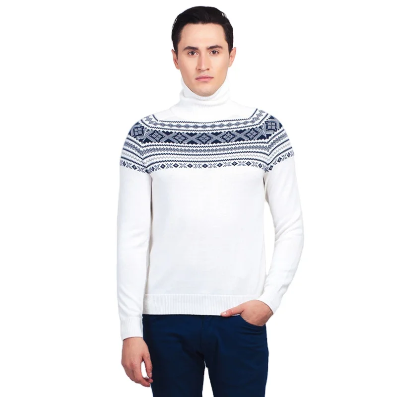Guoou Knitwear Cashmere Sweater Turtleneck Cashmere Sweaters Men