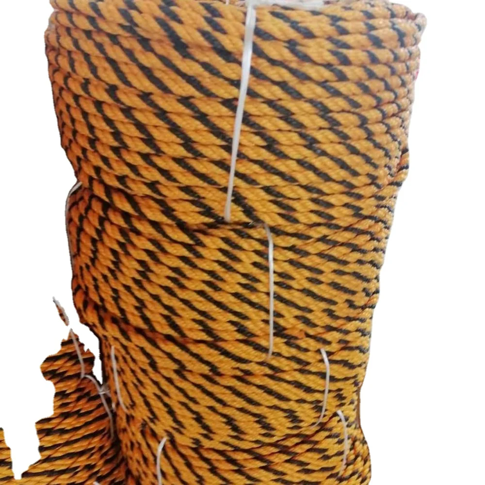 Черная и желтая Тигровая веревка