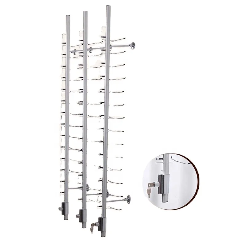 wholesale sunglasses display rack aluminum glasses frame optical eyewear shop displays