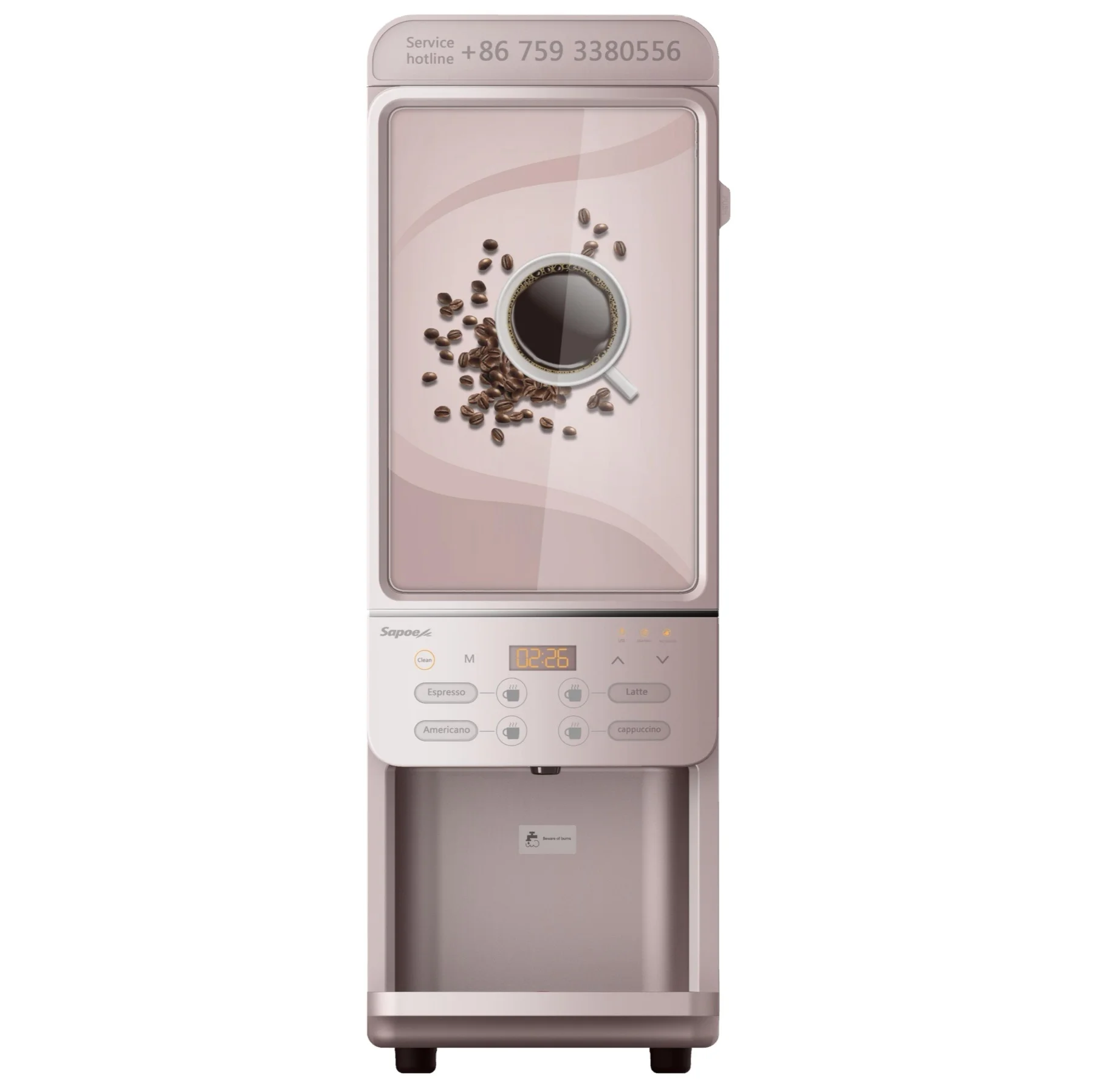 Fully automatic coffee machine for home and office automatic milk frother coffee and espresso maker