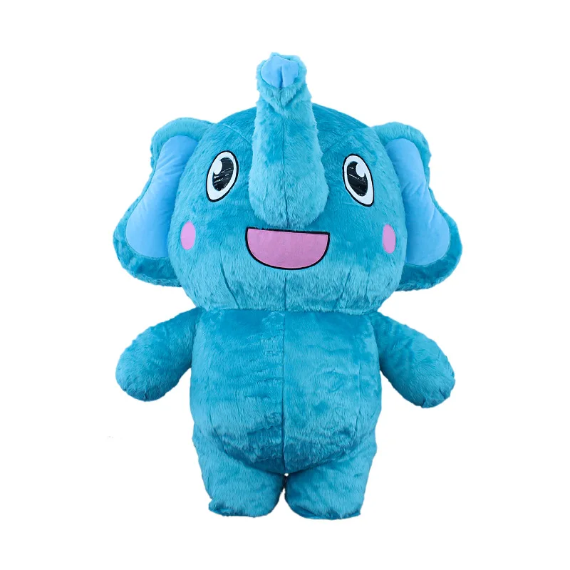 inflatable elephant mascot costume  cosplay party carnival adult dress kid birthday advertising dancing wedding