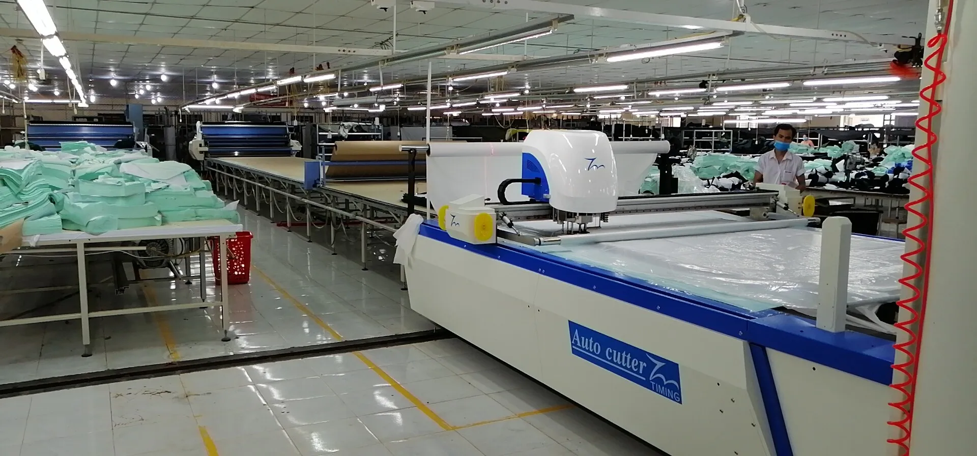 Garment Factory  Fabric Spreading Machine Automatic Textile Fabric Woven Used Spreader
