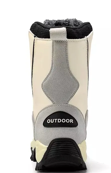 
dropshipping winter women snow boots anti slip faux fur linning dural straps anti cold lace up big size outdoor boot women shoes 