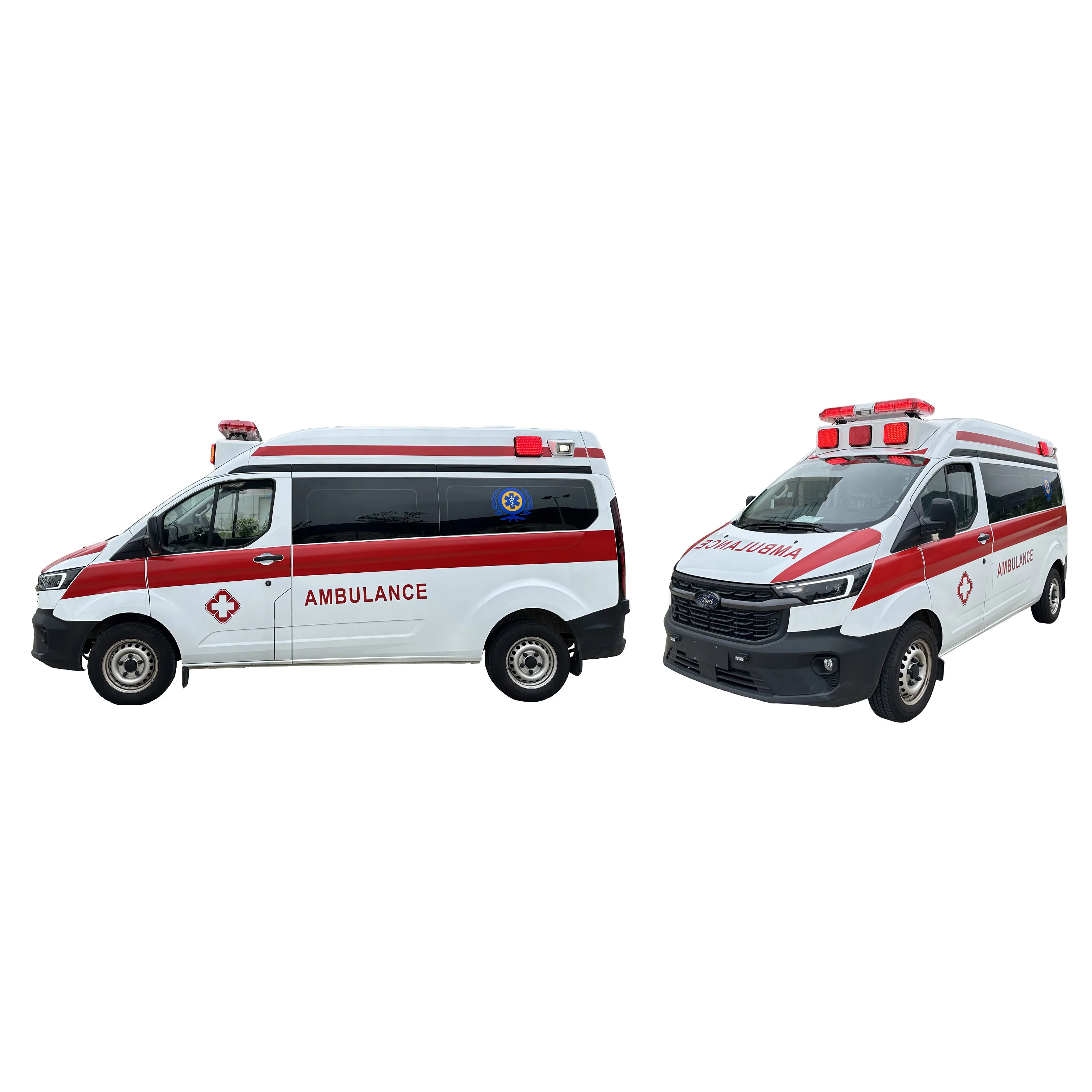Transit V362 Monitoring Transport Ambulance Rescue Car First Aid ICU Medical Service Ambulance Vehicle for sale