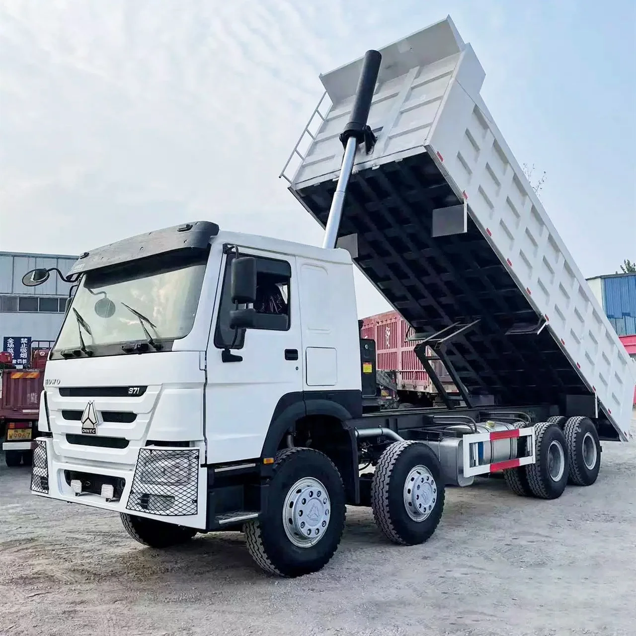 Китайский новый самосвал Howo, самосвал 8x4, 6x4, Sinotruk, 371 л.с. 30, 35, 40, 50 тонн, 40 т, 50 т, самосвал