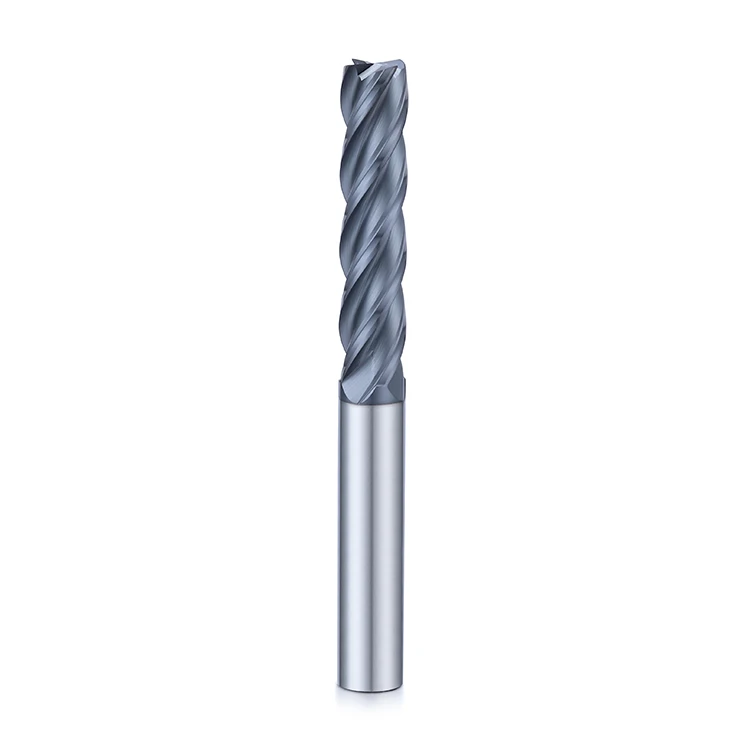BKXE High Efficiency Processing 16 Hours Solid Carbide Milling Cutter Carbide End Mill for Steel