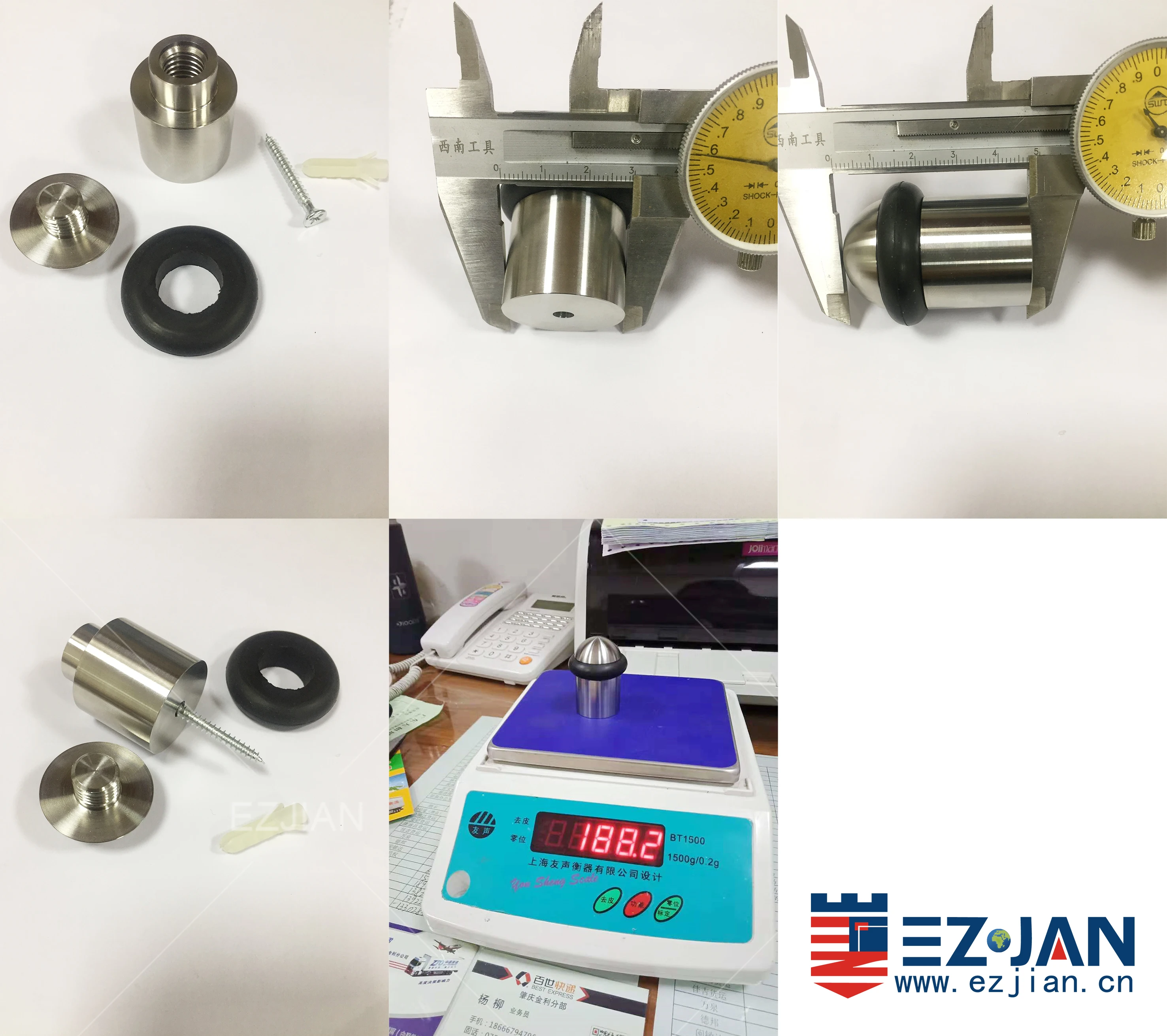 Hardware Manufacturer stainless steel decorative door draft stopper price
