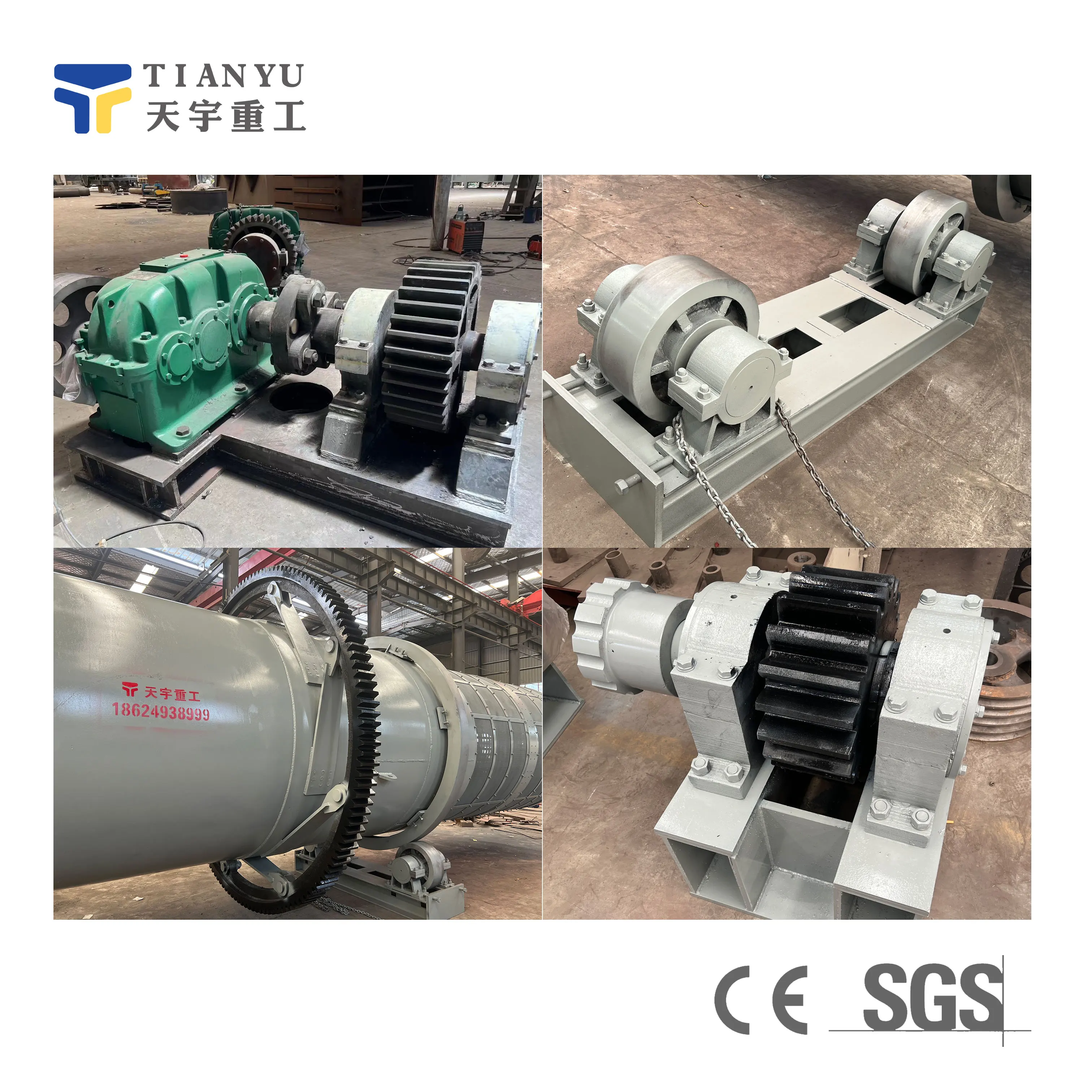 Mining machinery clay ore large size mud stone rotary drum stone washing machine with rotary screen