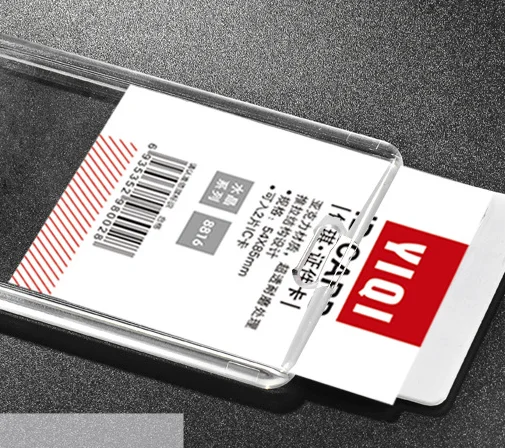 Transparent PP Work Plate Conference Rope hanging work permit card students company staff ID card holder
