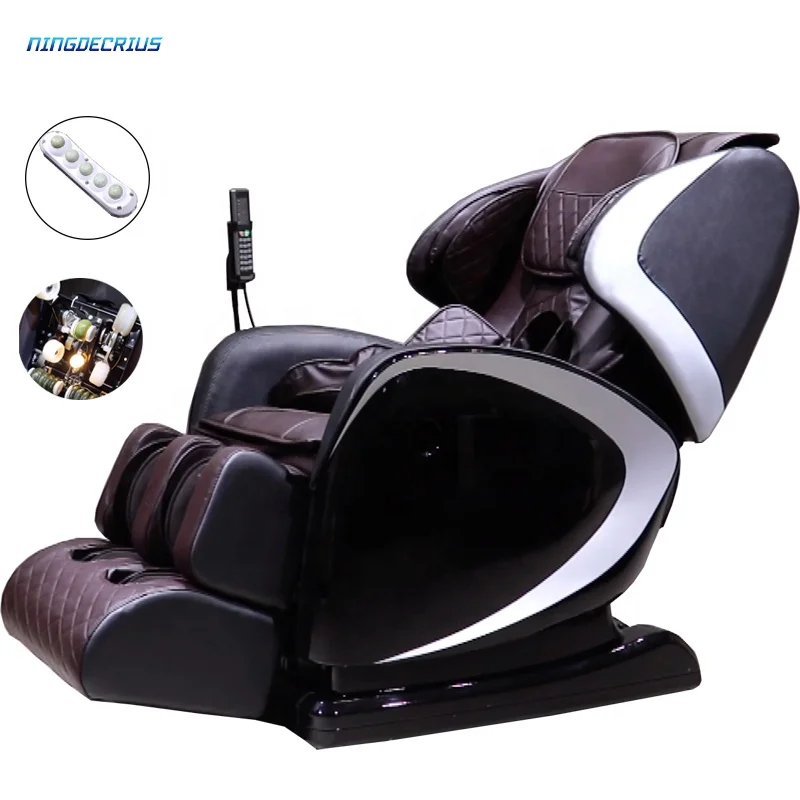 Ningde Crius C320L-J1 Jade Roller 4D Zero Gravity Body SPA Full Body Electric 3D SL Shiatsu Massage Chair