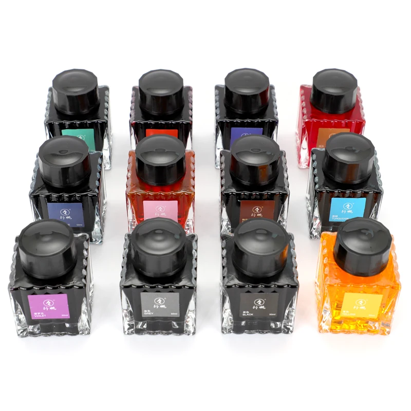 Чернила бутылка перьевая ручка чернила