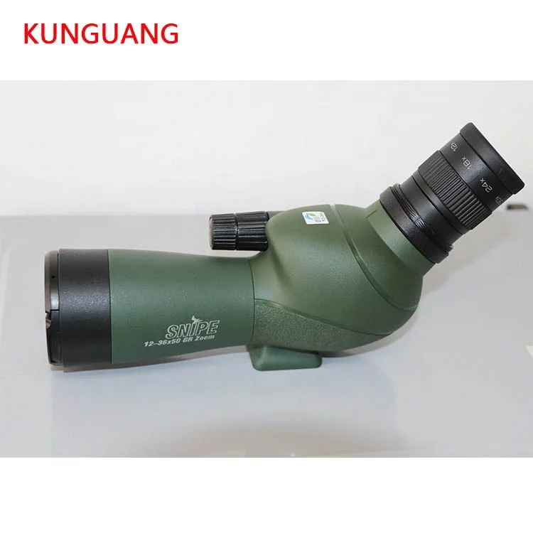 Amazon hot sale 12-36X50mm zoom telescope bird watching spotting scopes for hunting with tripod