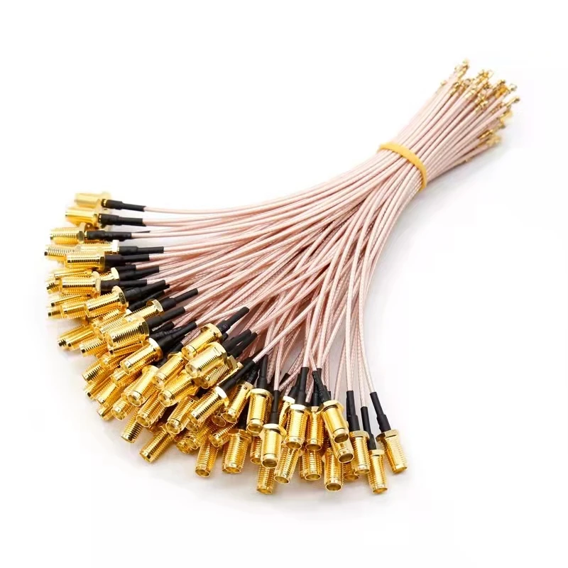 RG178 SMA IPEX Cable SMA Female to uFL/u.FL/IPX/IPEX1 Female Connector RF Coax Pigtail Antenna Extension Cable
