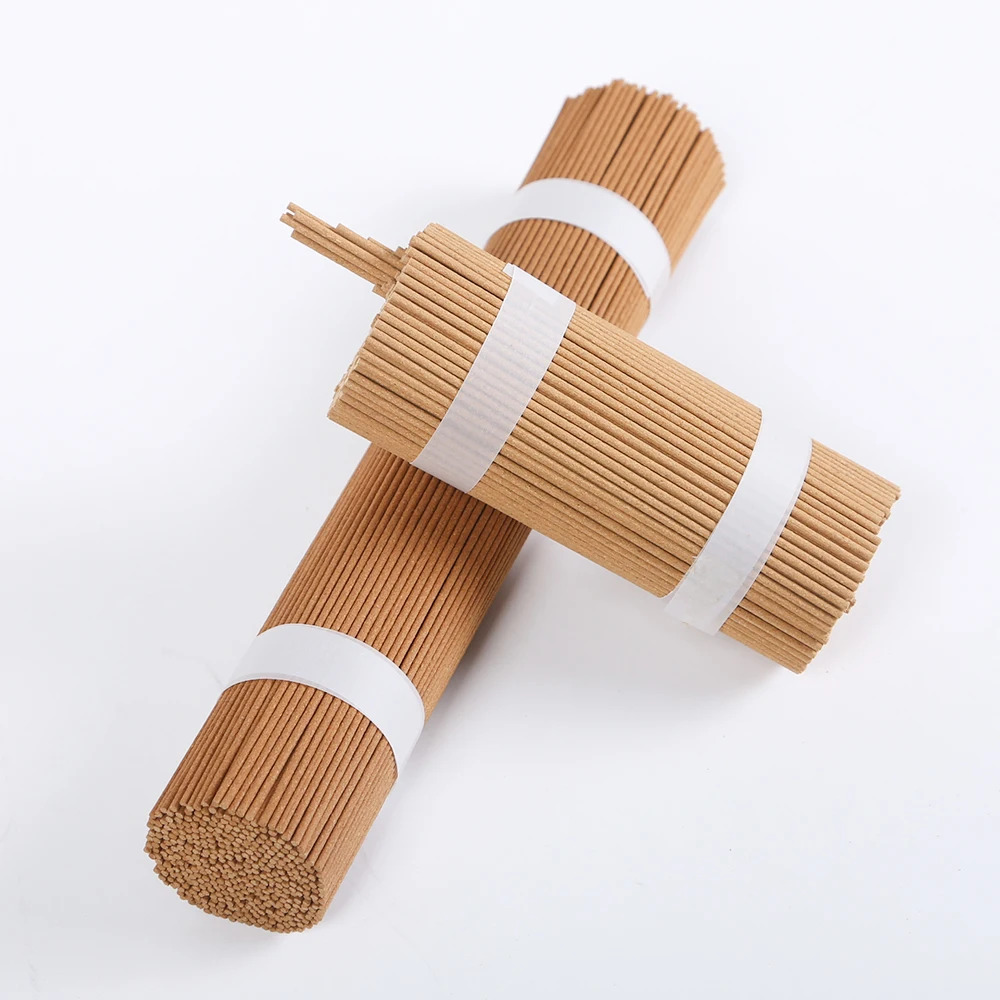 21cm Natural Sandalwood Incense Summer Sleep Incense Stick Sandal wood Aroma Indoor Ceremony Buddha Incense