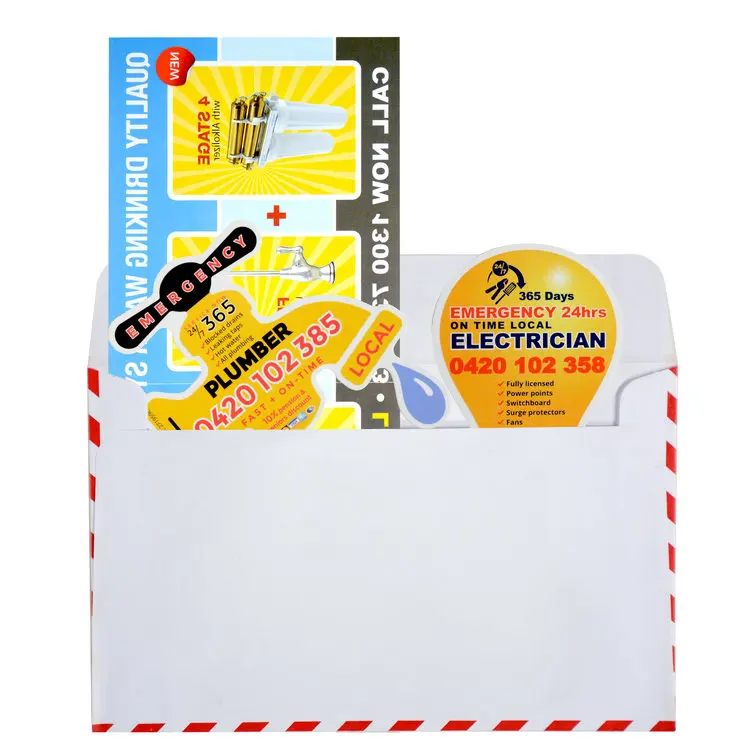 large qty cheap price give away promotional  magnet  custom paper fridge magnet with flyer for advertising