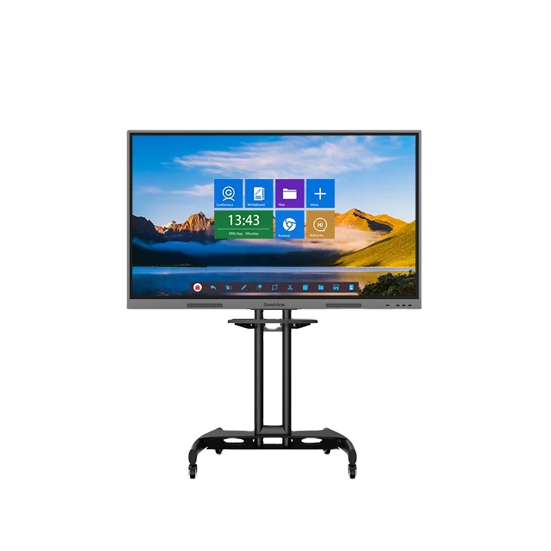 OEM 55inch classrooom smart interactive whiteboard with projector