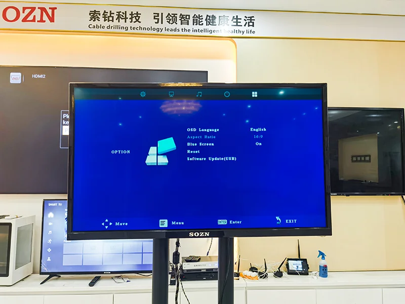 Factory wholesale 43 inch tv Support for custom tv 43 inch smart 4k television Used in the hotel 2k 32 inch led tv