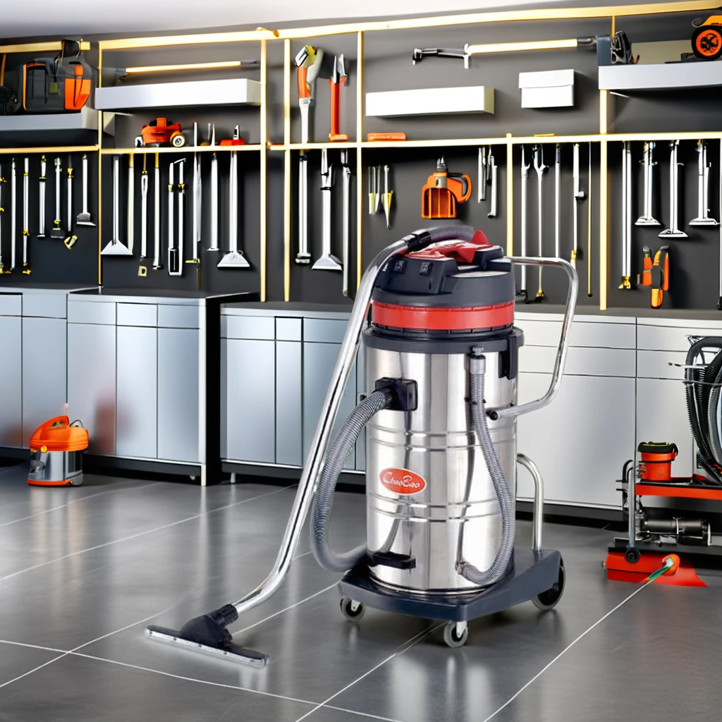 Wholesale Professional 3000W 80L Wet Dry Industrial Vacuum Cleaner 3-Motor High Quality Electric for Household and Outdoor Use