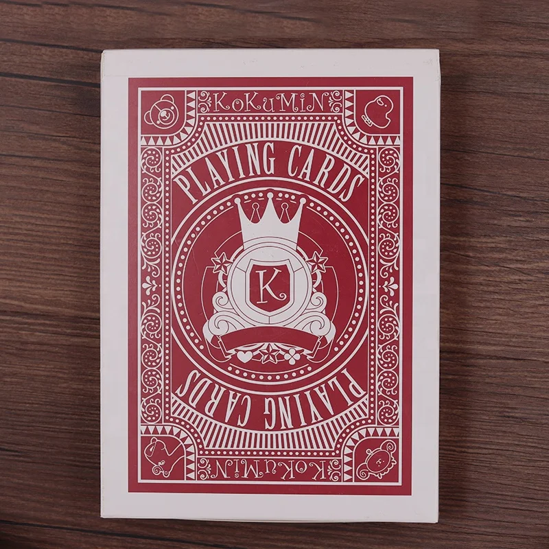 WJPC-Custom Paper Anime Nude Cartoon Poker Deck Trading Wholesale Dropshipping Recycled 280gsm Blue Core Playing Card Paper