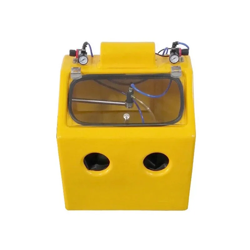 Jewelry Tools Sandblaster Dental Equipment Small Manual Water Sandblasting Machine Gold Silver Bracelet Frosted Polishing
