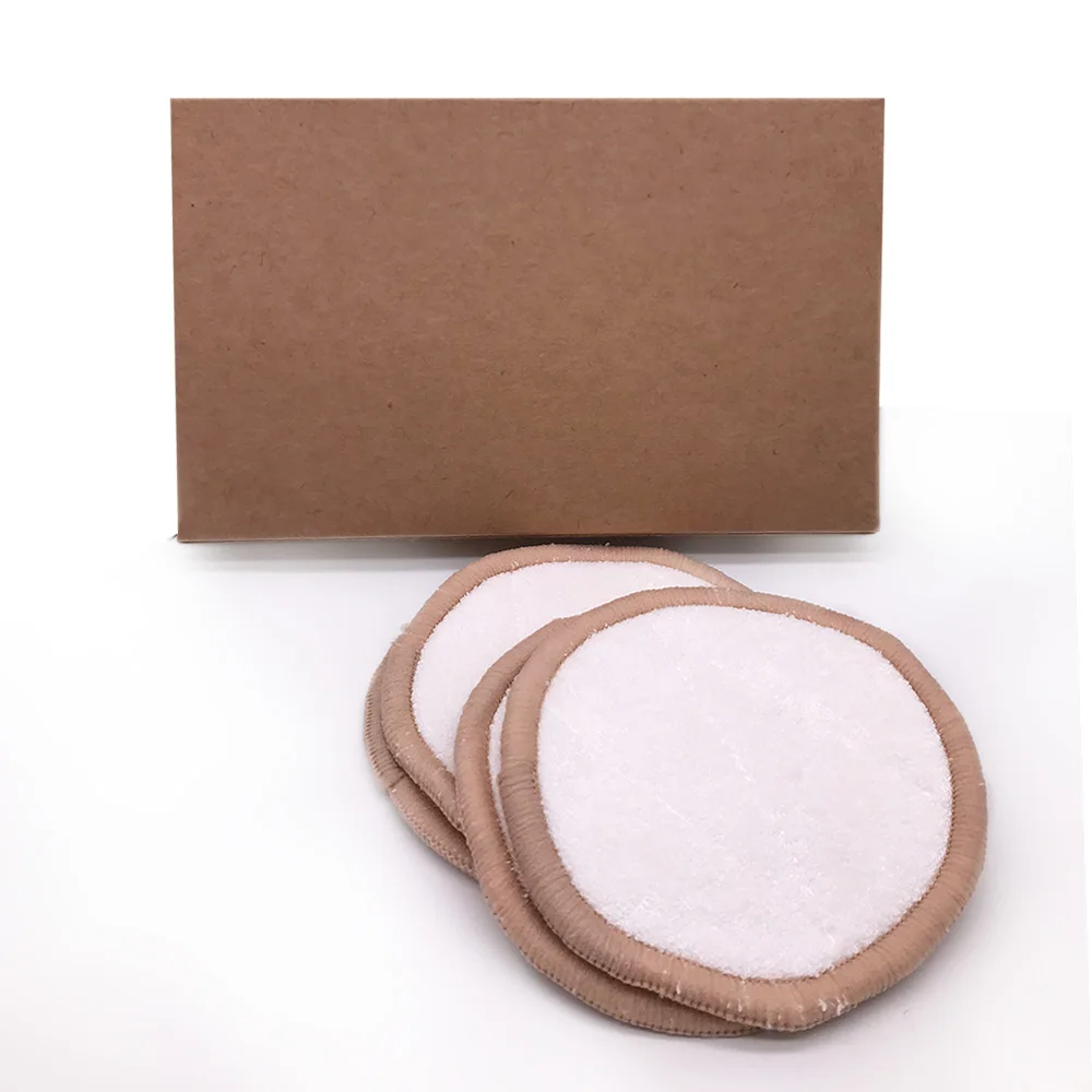 Wholesale Makeup Eco Friendly Super Soft Removal Pad Cosmetic Eco Reusable Face Bamboo Cotton Pads