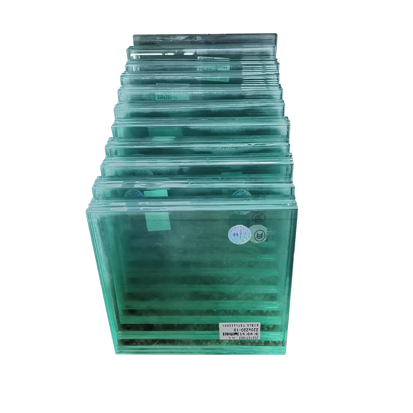 Manufacturer customized bulletproof and shatterproof glass laminated glass Bank villa gold shop shatterproof glass