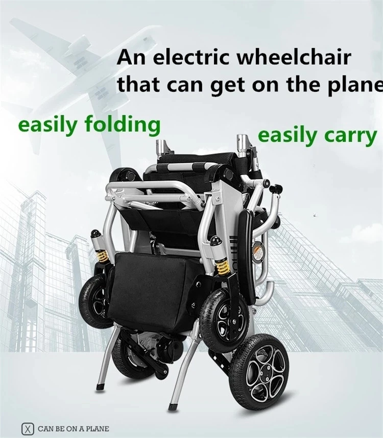 Wheelchair manufacturer new product power handicapped electric wheelchair with wireless joystick controller