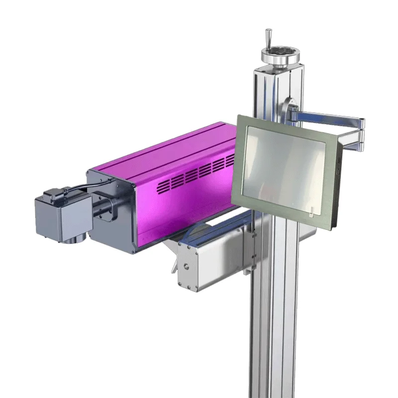 3W 5W UV Laser Printer Online Marking Printing Machine for Commodity Plastic Package Printing Expiry Date