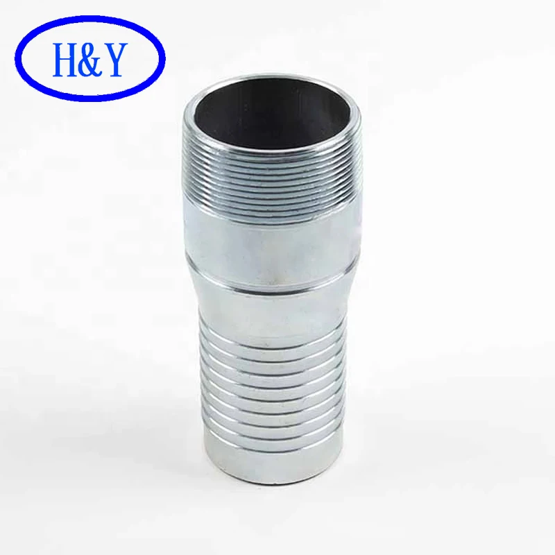 reducing pipe nipple connector king combination nipple