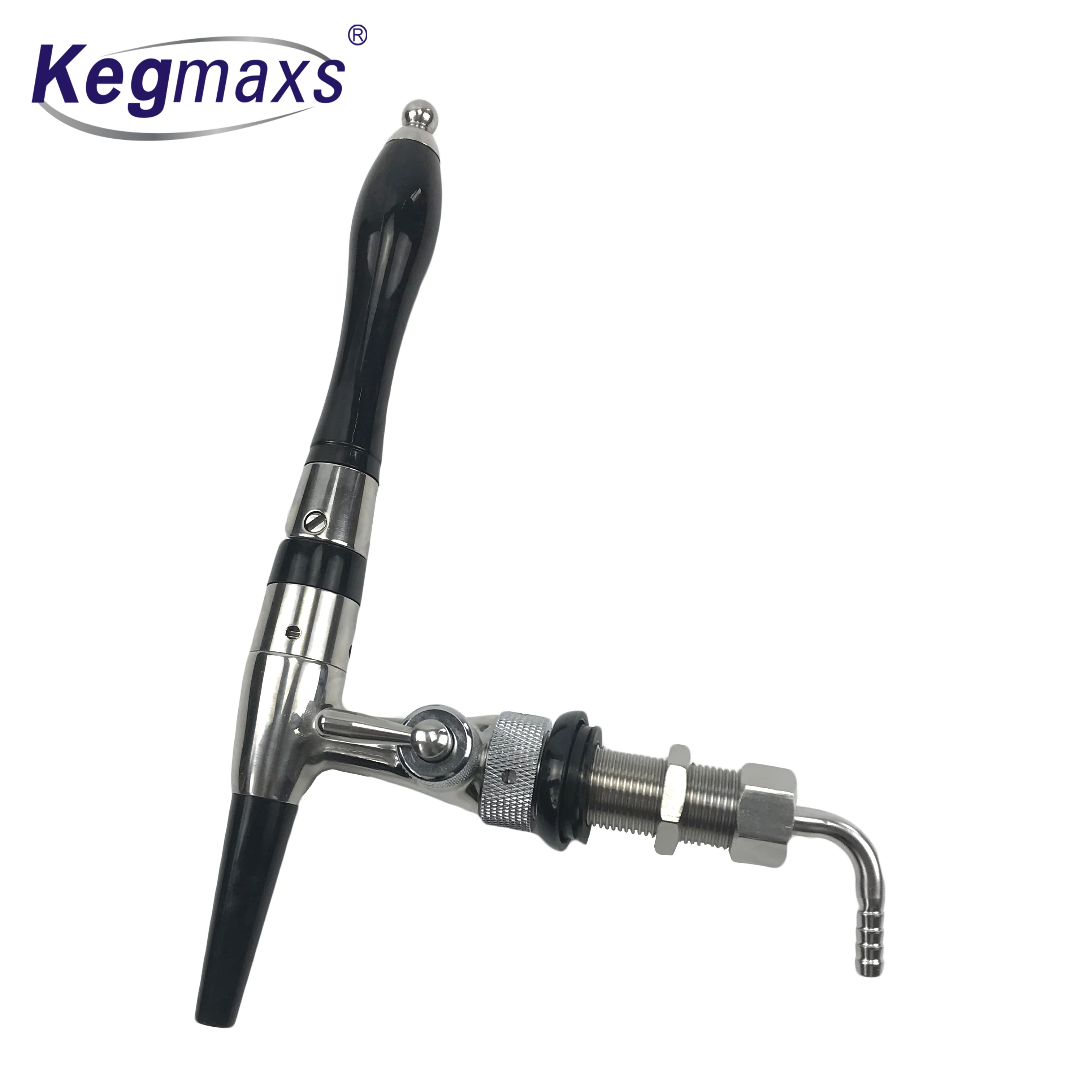 Kegmaxs Good Stout Faucet/Nitro Tap Coffee 304SS for Homebrew Beer Mini Keg Corny Drip Tray Cleaning Keg Malt Mill Ball Lock Keg