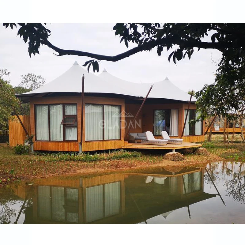 GLADAN Forest House Resort Prefab Resort House New Design Cabin Luxury Glamping Tent Hotel
