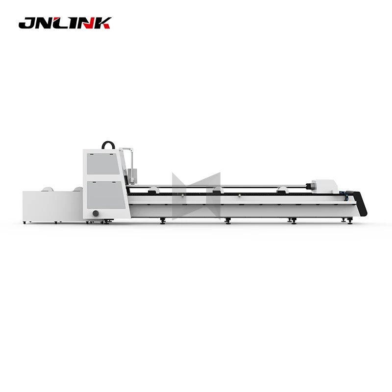 2020 Jinan round square H L shaped 3d laser tube cutting equipment / stainless steel pipe fiber cutting machine