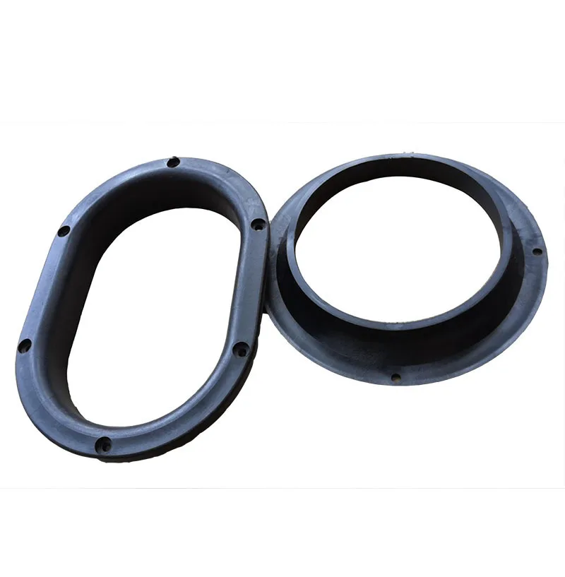 ABS round oval sandblasting machine hand hole ring