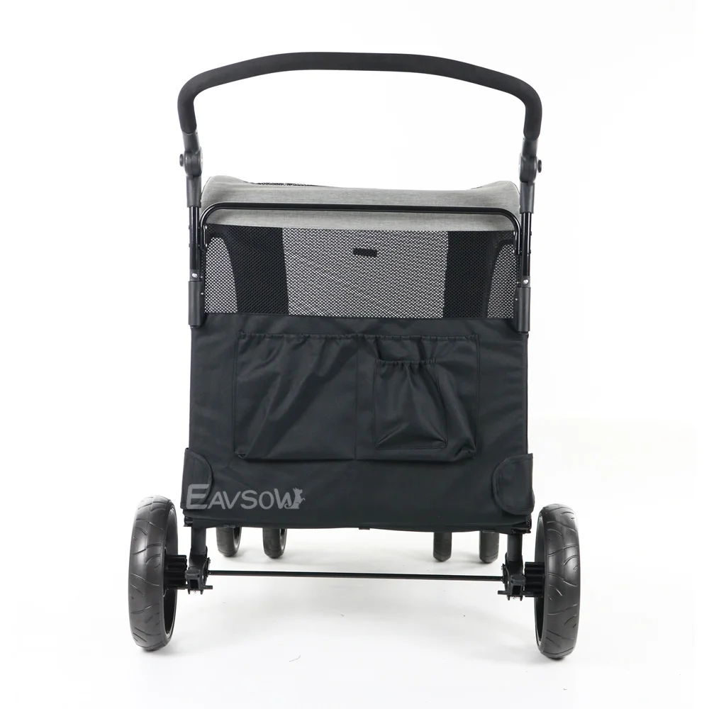 
Factory direct sale hot selling customized luxury oxford pet dog stroller 