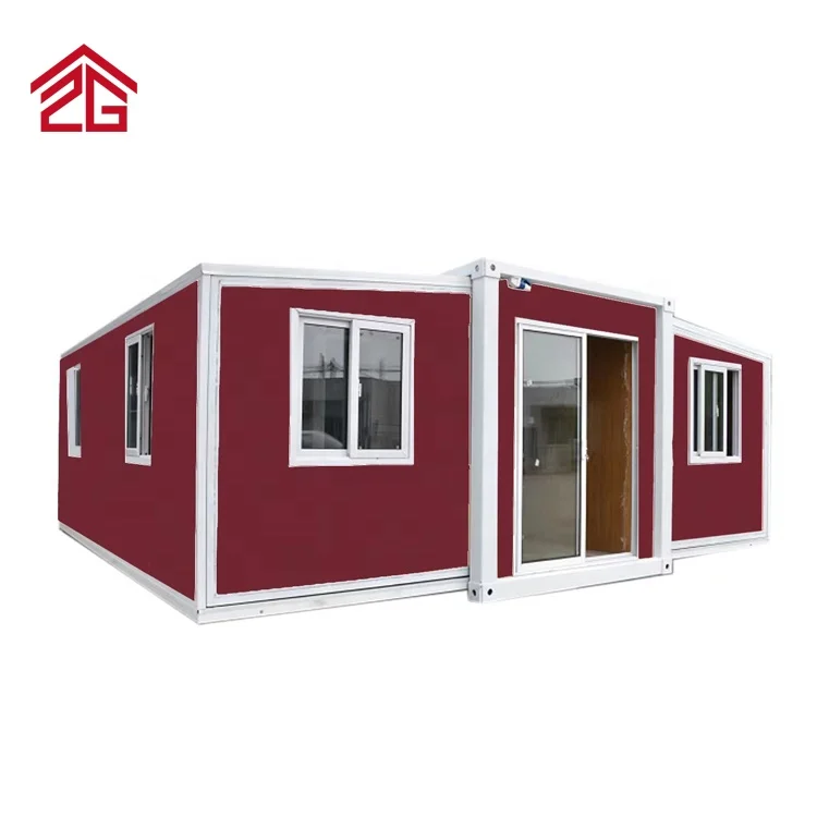 Innovative Space Solution Smart Expandable Container Door Prefabricated House Villa Cabin Steel House Customized and Modern