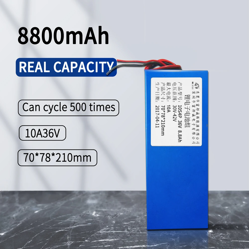 18650  li-ion battery  36V Power Tools Rechargeable battery Photovoltaic tracker machine ternary lithium battery pack