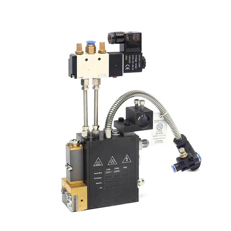 Customized Adhesive Spray Gun Hot Melt Glue Machine Dispensing Module Gun for Box Sealing Carton Packaging