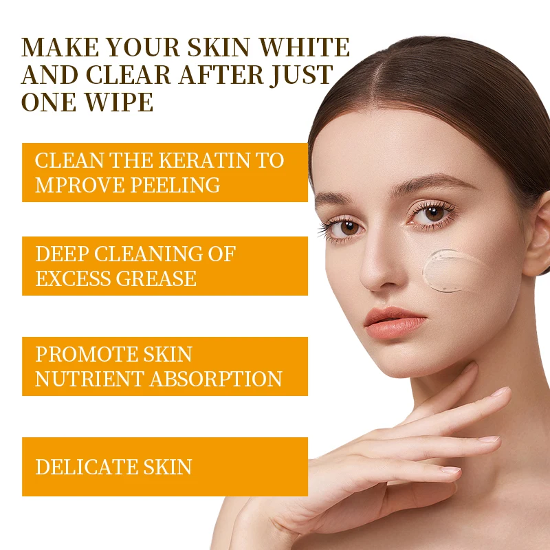 Custom Skin Care Orange Face Cleanser Peeling Gel Moisturizing Cleansing Exfoliating Dead Skin Removal Face Wash Gel
