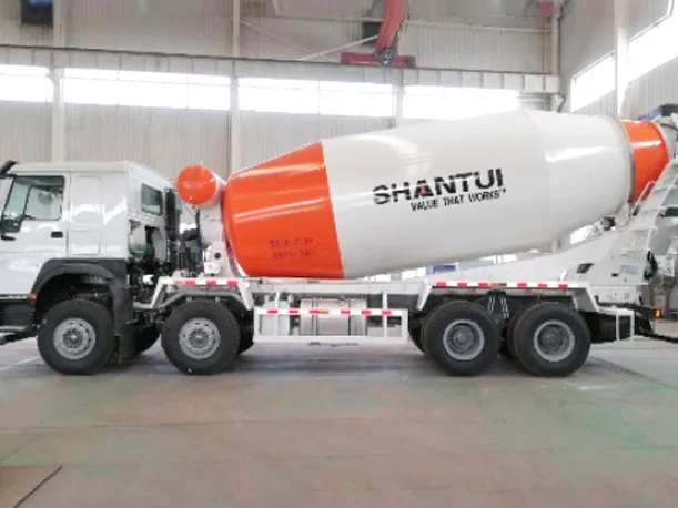 shantui 8 cubic HJC5410THB-56 concrete mixer truck for sale