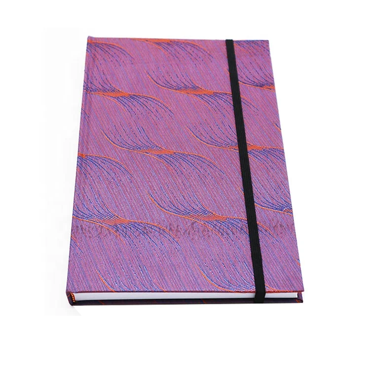 Creative Writing paper book Custom popular design hot sale diary Fabric like pu Manufacture Composition notebook