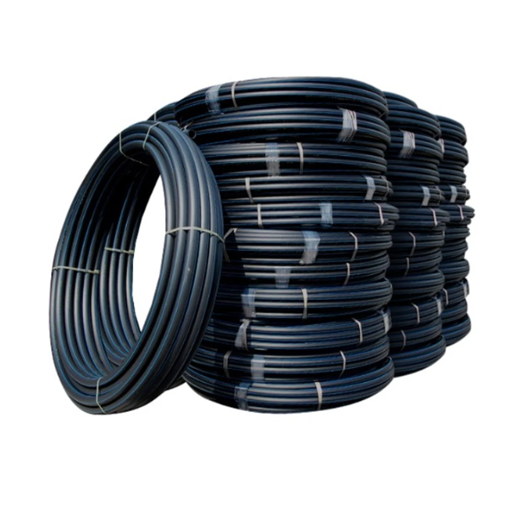 Good quality 16mm 32mm hdpe flexible coil pipe for irrigation and water supply