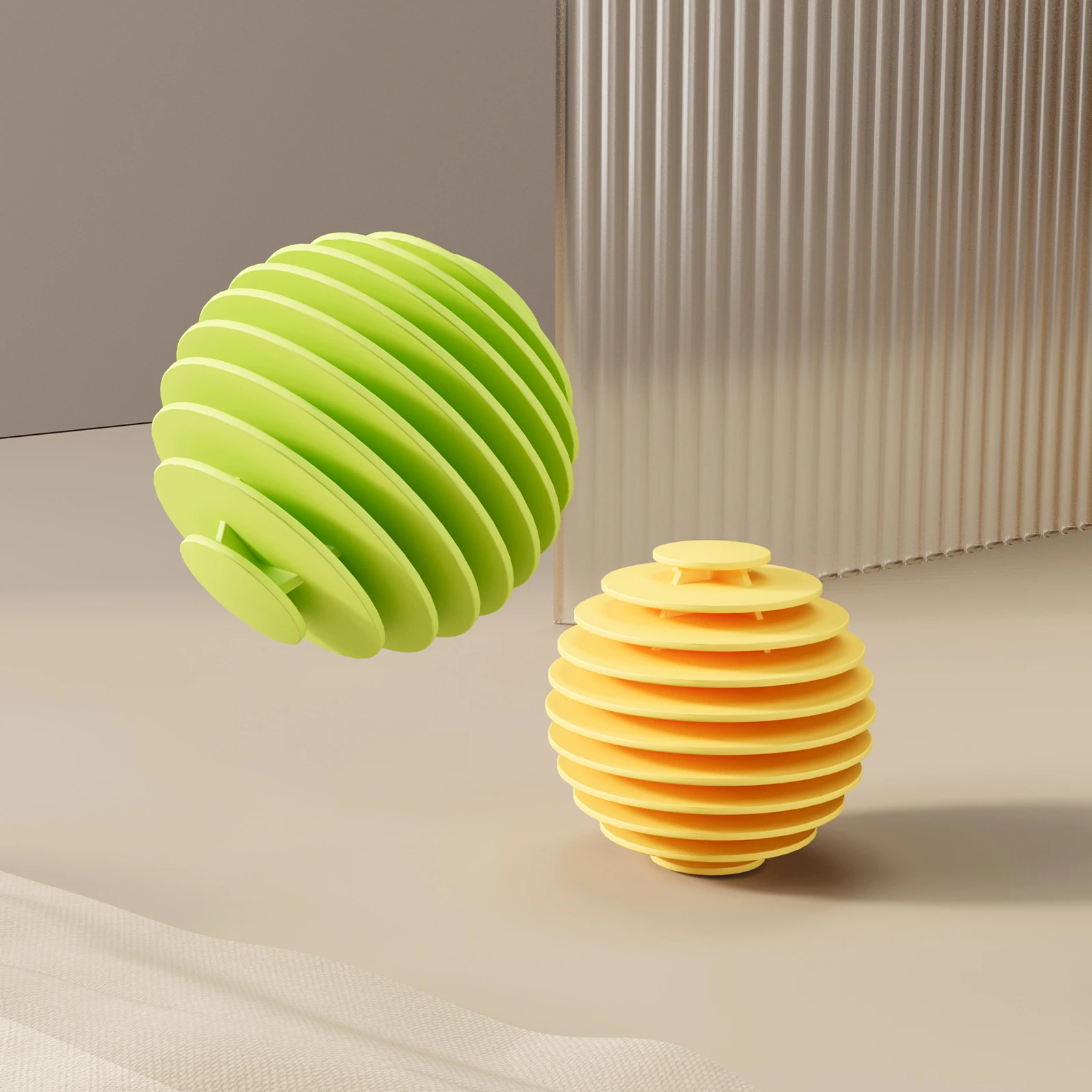 Simple Laundry Organic Handmade Round Tumble Reduce Clothing Wrinkles Wool Felt TPR Balls Simple laundry ball