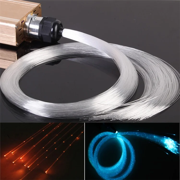 Fibre Optic Star Celling Kit with 60W LED Colour-Changing Light Engine and 0.75mm End Glow Fiber Optic