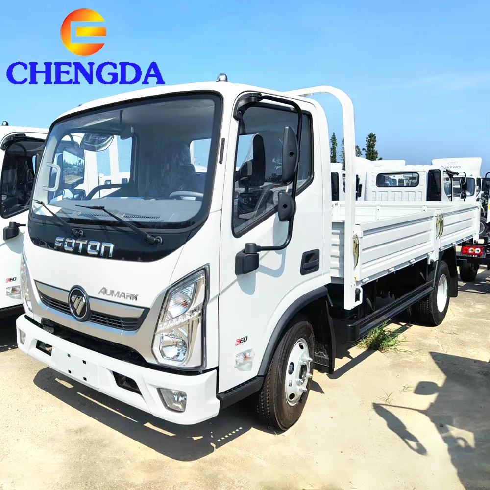 Factory Direct Foton Aumark E 163Hp 5 Tons 6 Wheelers 4X2 Light Truck For Sale