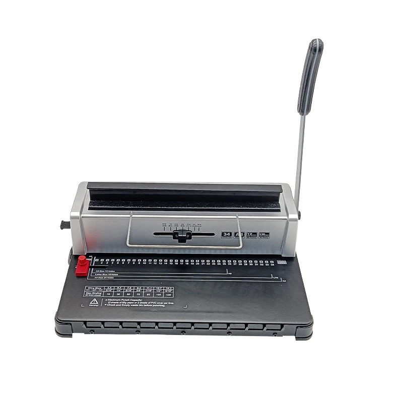 Двухпроводная переплетная машина для книг 3:1 с 34 отверстиями офиса и школы