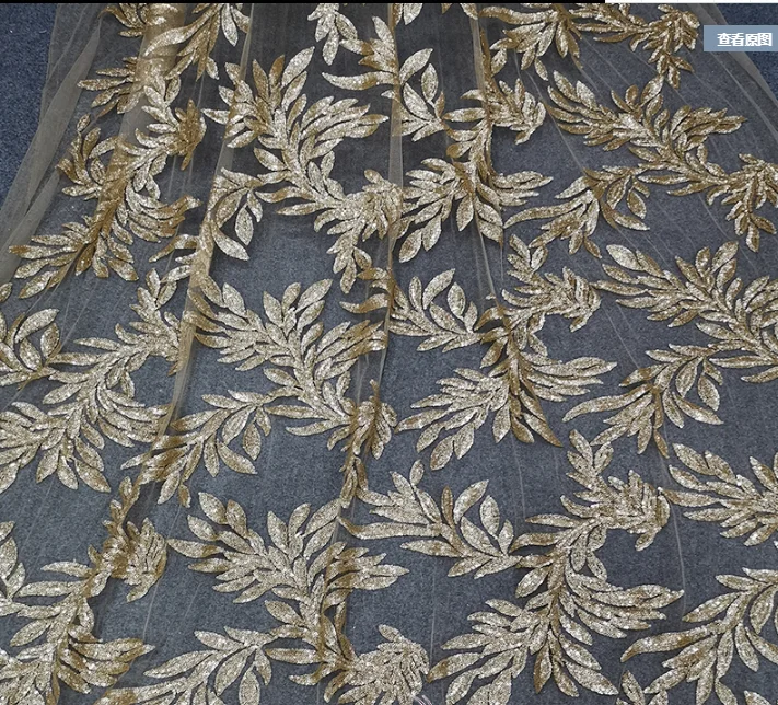 Beautiful Puffy Ball Gown Wedding Dress with Sleeves,Backless Wholesale Long Bride Gold Luxury Wedding Dress